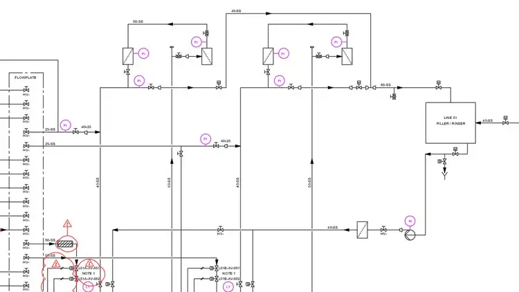 Creating Smart P&IDs using Plant 3D